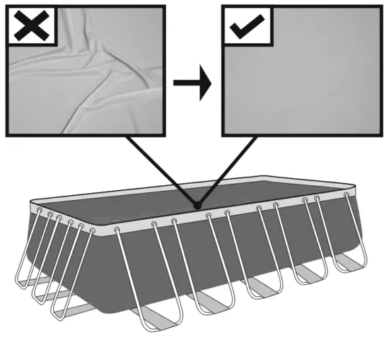 Bestway 10319994 Power Steel Square 549x274x122cm incl - 1