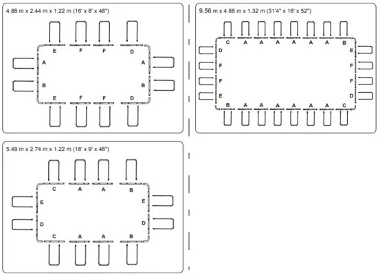 Bestway 10319994 Power Steel Square 549x274x122cm incl - COMPONENTS LIST4