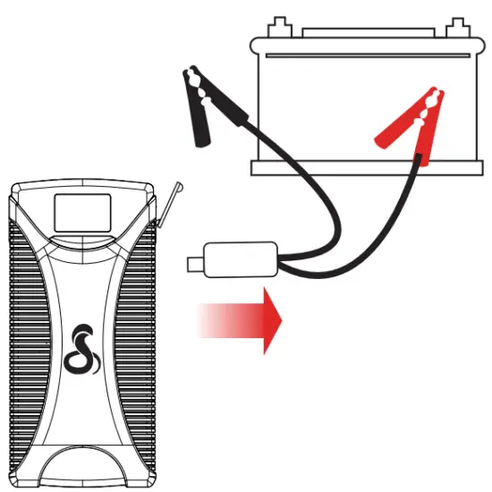 Cobra CPJS 1000A Lithium Ion Jump Starter and Power Bank with Fast Charge USB - fig6