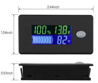 Drok-200506-12V-Battery-Capacity-Voltage-Monitor-7