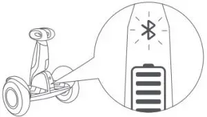 Power ON the Segway S-PLUS