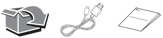 LG PN1 Portable Bluetooth Speaker - in the box