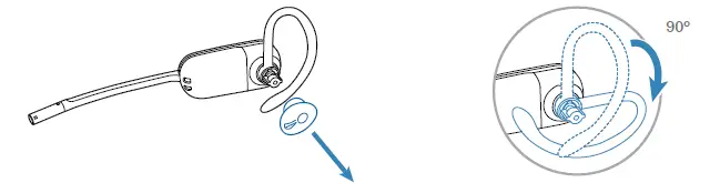 Plantronics-CS540-Wireless-DECT-Headset-(Poly) - Single Ear-fig-6