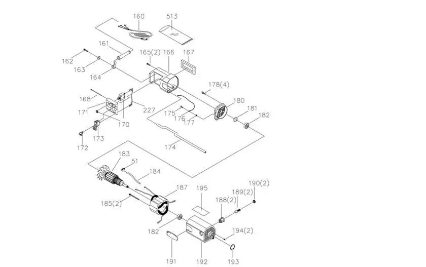 CUTECH 40200H CT 13 Inch Spiral Cutterhead Planer - PARTS 2
