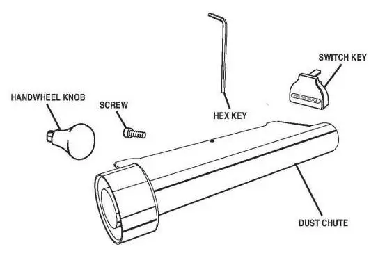 CUTECH 40200H CT 13 Inch Spiral Cutterhead Planer - UNPACKING AND INVENTORY