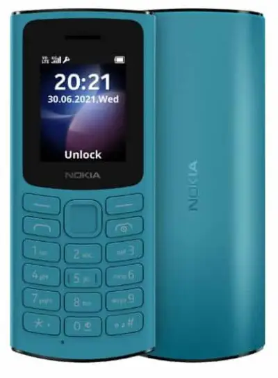 NOKIA 105 4G Dual-SIM blue product image