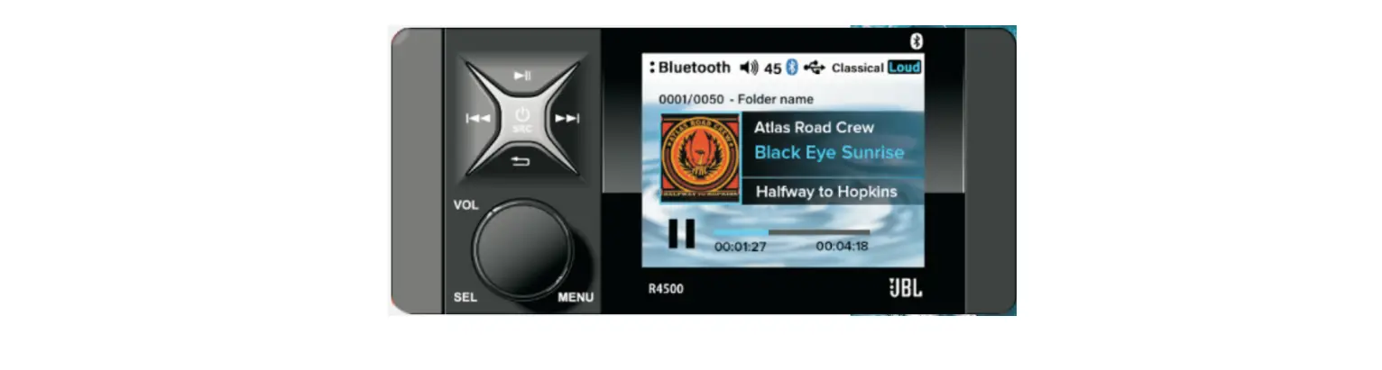 Prospec Electronics Jbl-r4500 Marine Source Unit User Manual