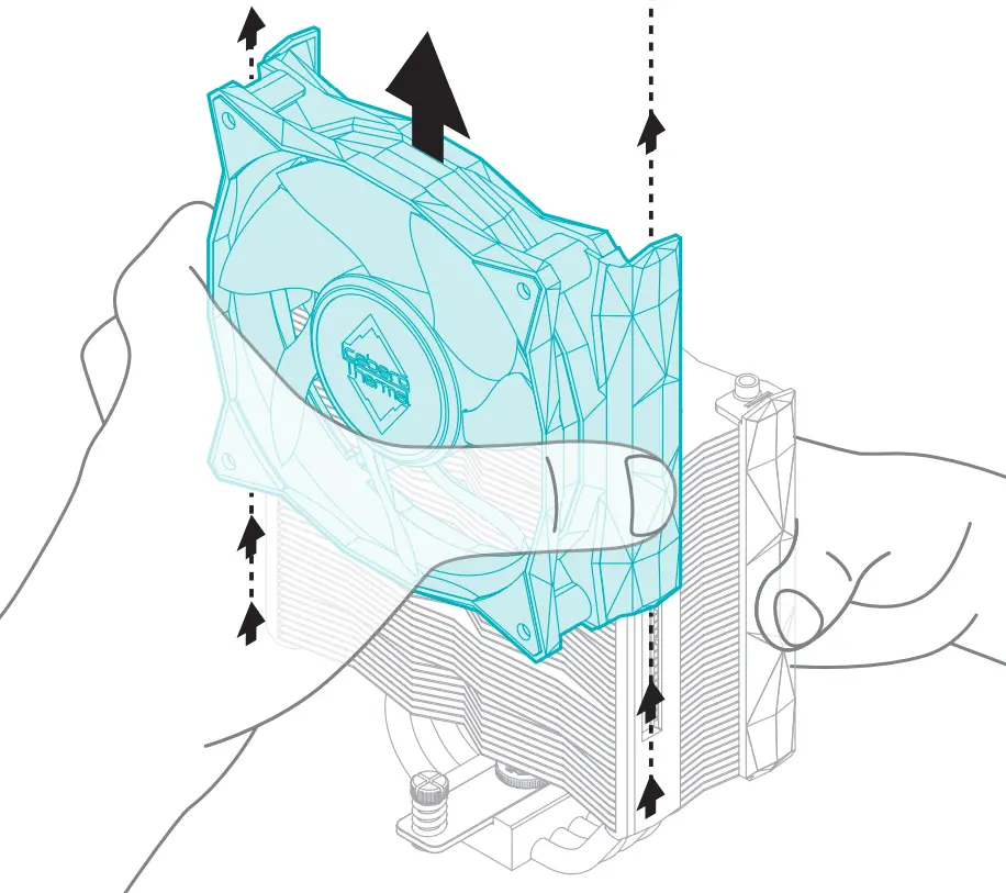 Iceberg Thermal IceSLEET G4 CPU Air Cooler - AMD 10