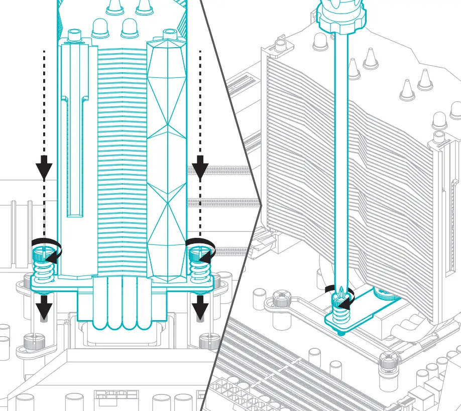 Iceberg Thermal IceSLEET G4 CPU Air Cooler - AMD 11