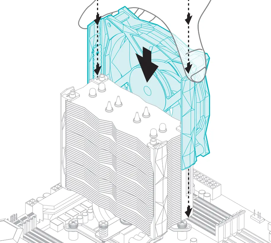 Iceberg Thermal IceSLEET G4 CPU Air Cooler - AMD 12
