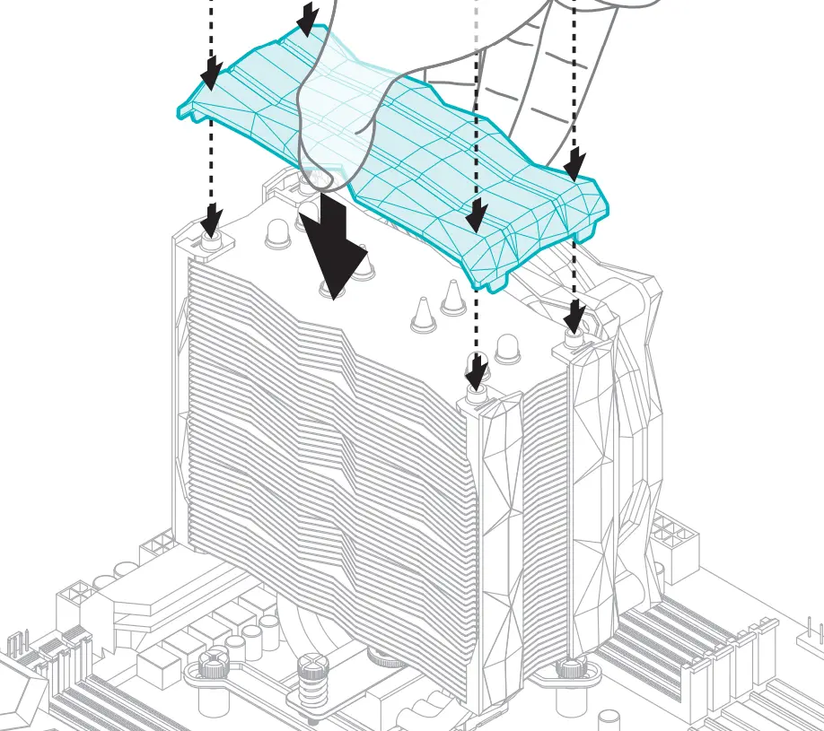Iceberg Thermal IceSLEET G4 CPU Air Cooler - AMD 14