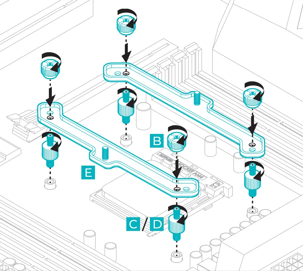 Iceberg Thermal IceSLEET G4 CPU Air Cooler - AMD 4