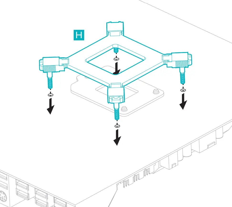 Iceberg Thermal IceSLEET G4 CPU Air Cooler - AMD 7