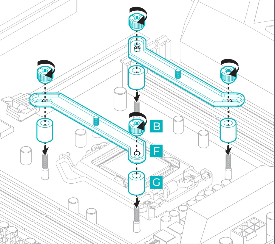 Iceberg Thermal IceSLEET G4 CPU Air Cooler - AMD 8
