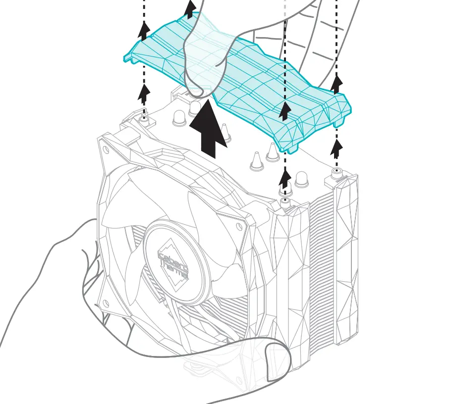 Iceberg Thermal IceSLEET G4 CPU Air Cooler - AMD 9