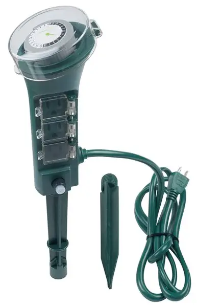 BN-LINK U13D 6 Outlets Mechanical Timer Yard Stake