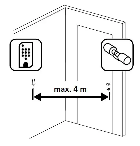 BURG WACHTER SECUENTRY ENTRY 7711 Keypad PIN 31