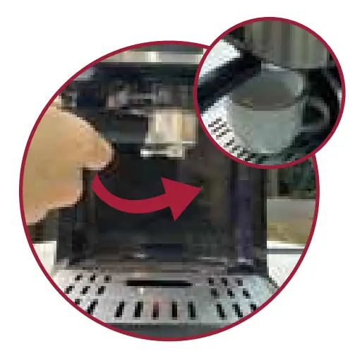 Make espresso alone Instruction