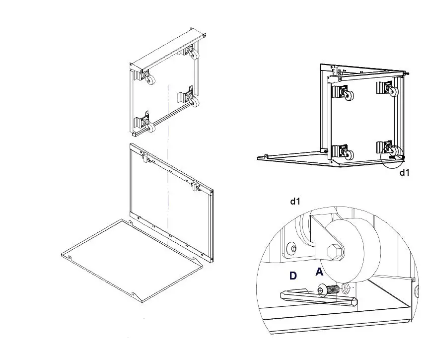 Quadro QBECube APERTO CUBE QBE 13