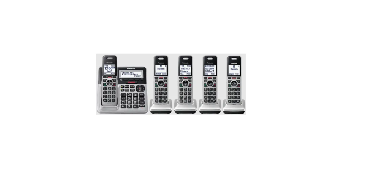 Panasonic Kx-tgf975 Cordless Telephone User Guide