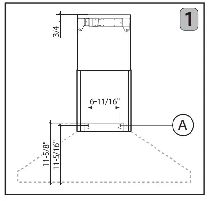 XOV36KSE XOV Series 36 Inch Wall Mount Ducted Hood - fig 17