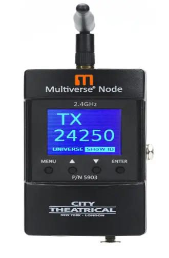 CITY THEATRICAL 5903 Multiverse Node Hanging Basket