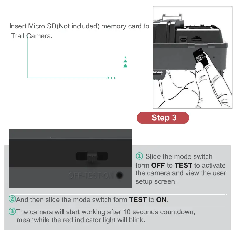 SUNTEKCAM WiFi900Pro Trail Camera - fig 3