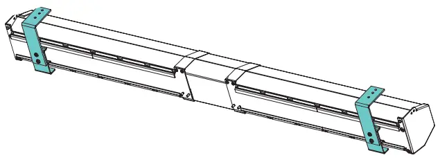 DRAPER Targa Floating Mounting Brackets - Completed Assembly Drawing