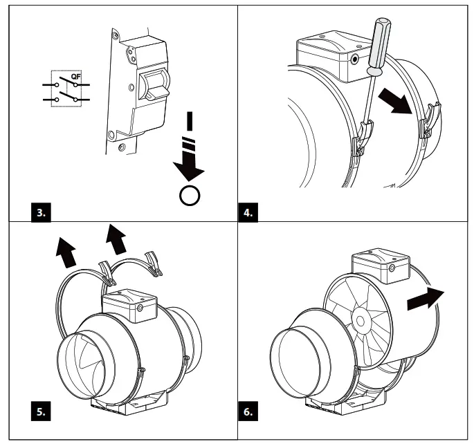 VENTS TT 100 Centrifugal Inline Fan - fig1