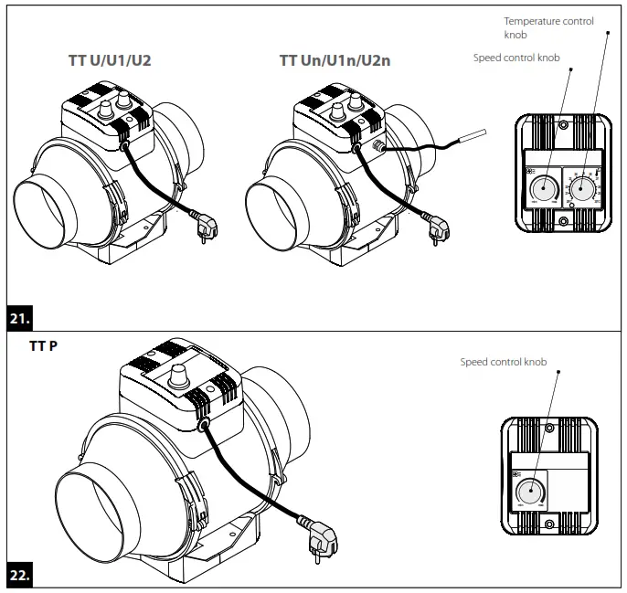 VENTS TT 100 Centrifugal Inline Fan - fig7