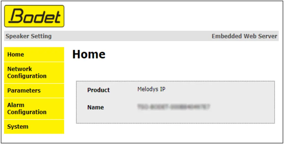 Bodet 608389 Indoor-Outdoor Harmonys B1