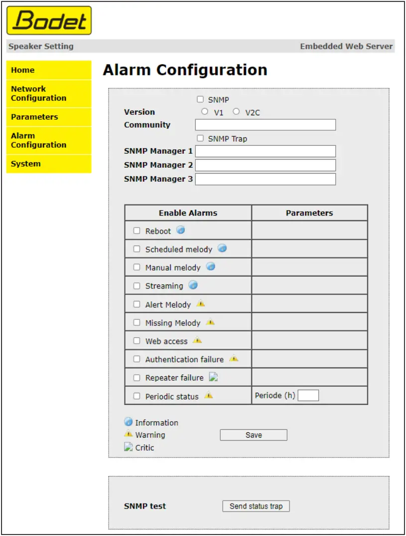 Bodet 608389 Indoor-Outdoor Harmonys B5