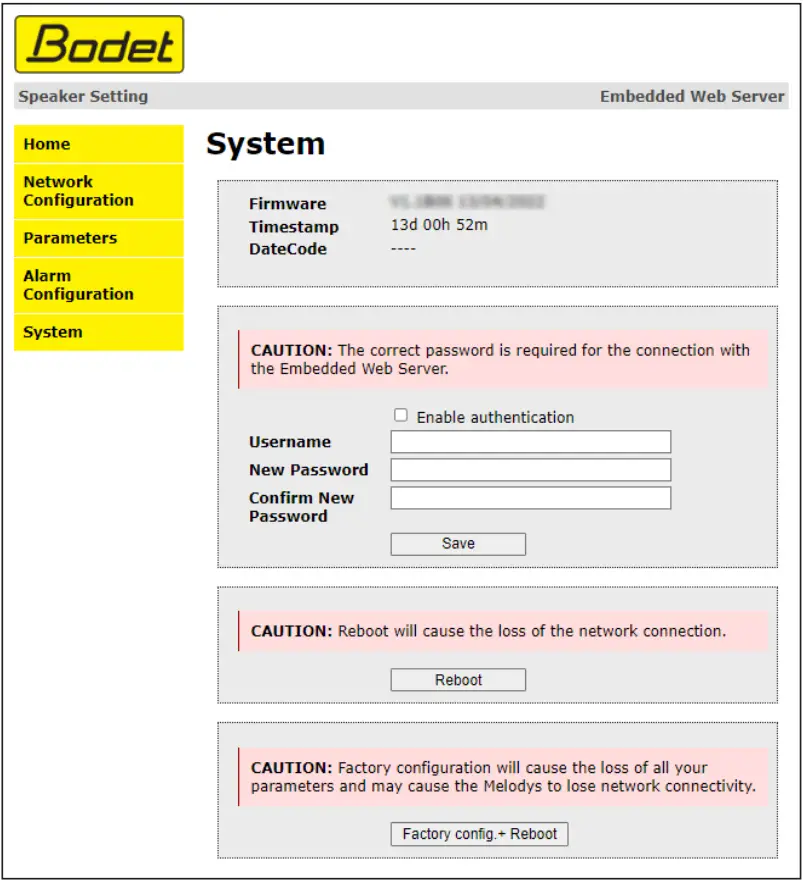 Bodet 608389 Indoor-Outdoor Harmonys B6