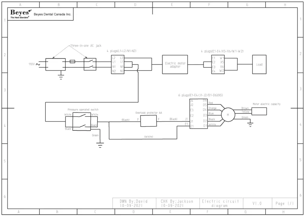 Beyes Comfortek Dental Cart System - DIAGRAM 2