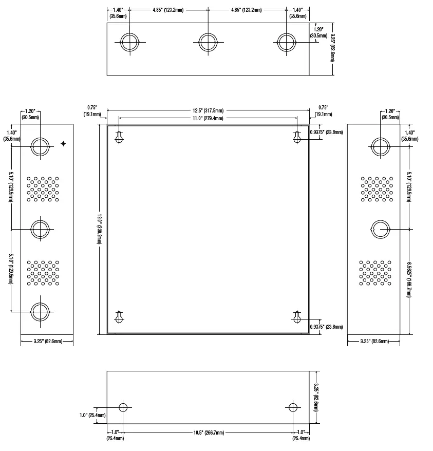 Altronix AL600X220 Series AL600X220 Power Supply Charger 3