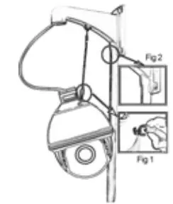 OwlCat HD-IP AI Speed Dome User Manual - For safety and correct installation, please refer to Fig 1 and Fig 2
