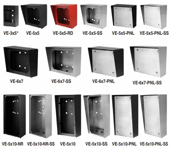 VIKING ELECTRONICS K-1700-IP Bronze VoIP Entry Phone with Keypad - fig 18