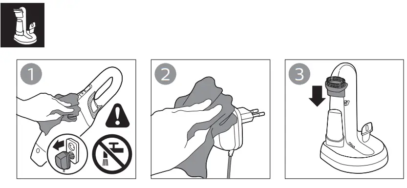 PHILIPS FC6144 Handheld Vacuum Cleaner - fig 8