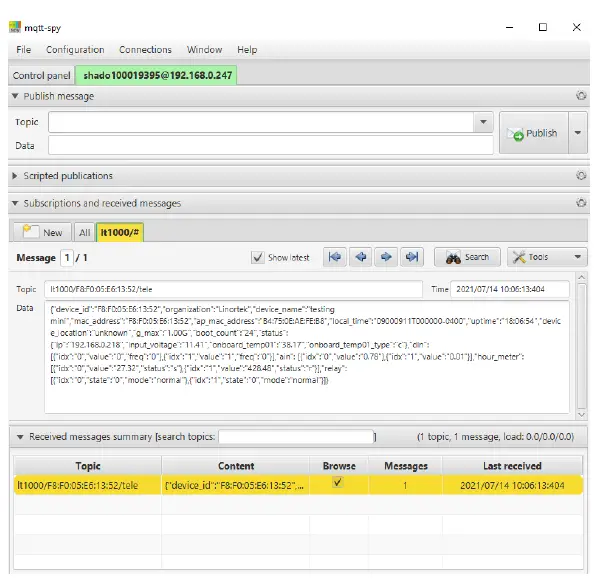 LINORTEK ITrixx MQTT Gateway and WFMN Bundle-6