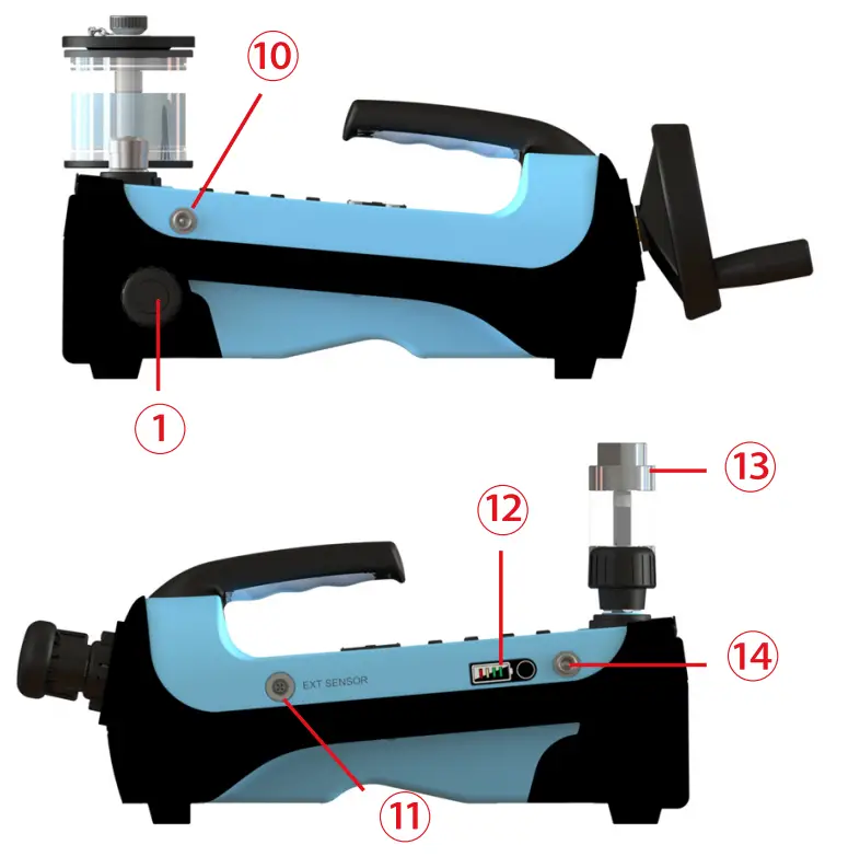 Druck DPI 610E Series Portable Pressure Calibrator - parts 2