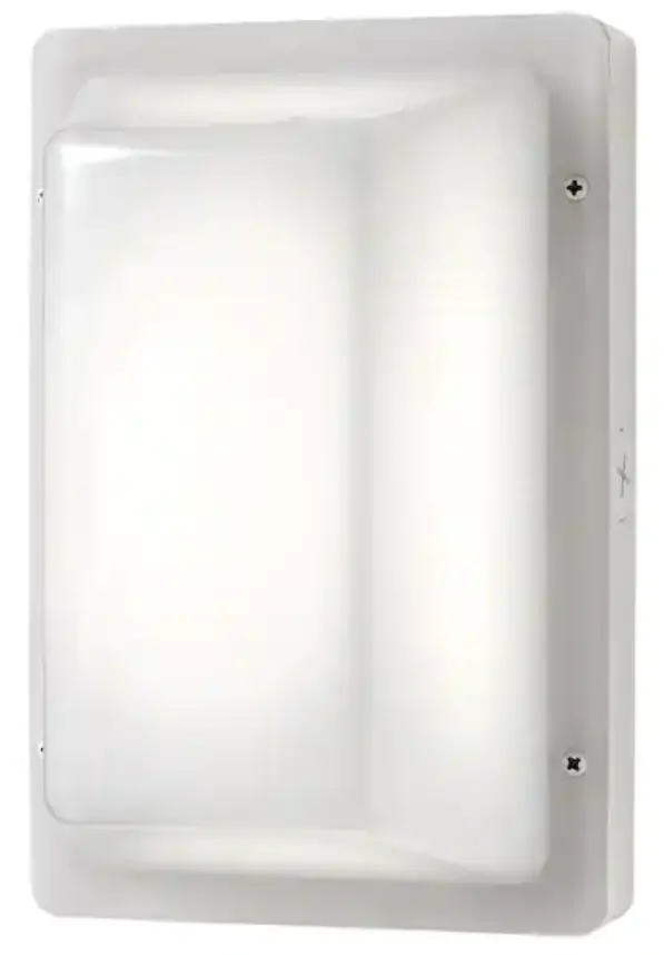 ETI 504091120 9 Inch Rectangular Marine Bulkhead with Color Preference and Lumen Boost