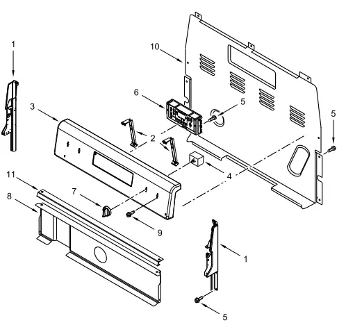 Whirlpool WFE505W0HB3 30 Freestanding Electric Range-2
