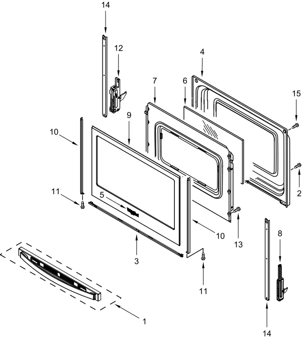 Whirlpool WFE505W0HB3 30 Freestanding Electric Range-4