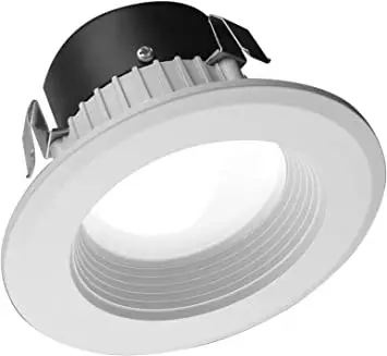 NICOR DLR3-10-120-4K-WH-BF LED Recessed Downlight