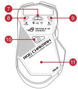 ASUS ROG CHAKARAM X Series Gaming Mouse fig 5