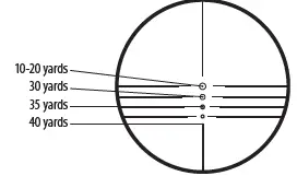 CenterPoint 4x32 mm Illuminated Crossbow Scope 4