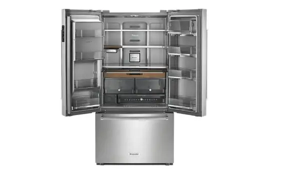 Kitchenaid Krfc704fps Counter-depth French Door Platinum Interior Refrigerator User Guide