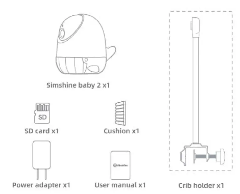 simshine Baby Monitor 2 fig 1