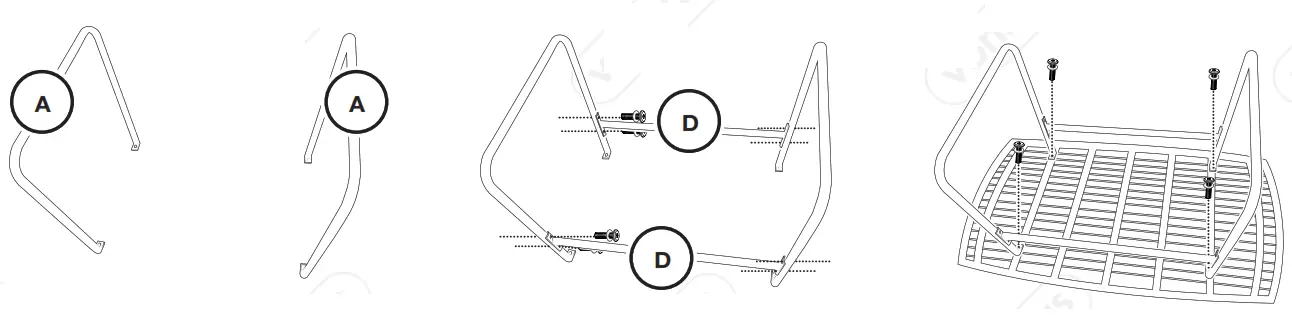 VonHaus 2500325 Natural Rattan Cane Table a nd Sofa Set - FIG1
