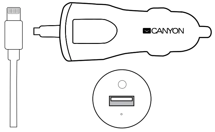 CANYON C-033 Car charger -